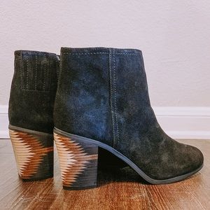 Black Suede Booties